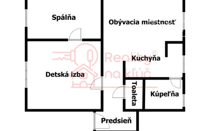 Na predaj moderne zrekonštruovaný 3-izbový byt so záhradkou